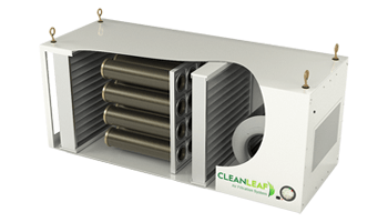 CleanLeaf grow room odor control series.